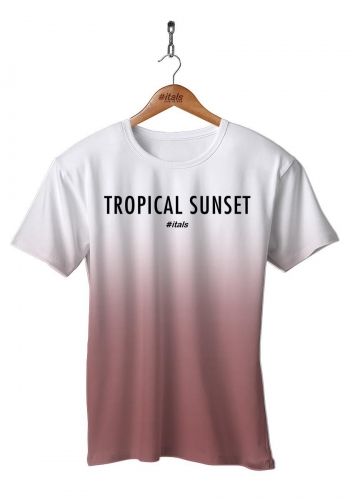 Camiseta Tropical Sunset