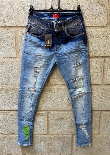 Calça Jeans Destoyed cod17