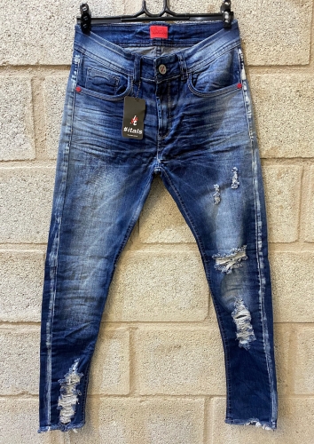 Calça Jeans Destoyed cod18