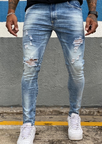 Calça Jeans Destoyed cod09