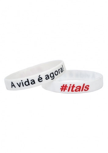 Pulseira A Vida é Agora Branco