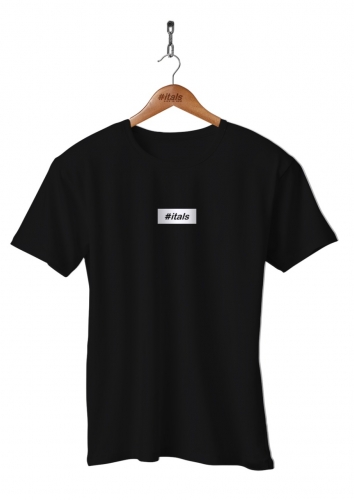 Tshirt Itals Black Tag